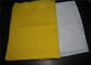 सफेद और पीले रंग के साथ एफडीए प्रमाणपत्र पॉलिएस्टर स्क्रीन प्रिंटिंग मेष