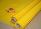 सिल्क स्क्रीन प्रिंटिंग मोनोफिलामेंट पॉलिएस्टर मेष, 165T -31 तन्य बोलिंग कपड़ा पीला