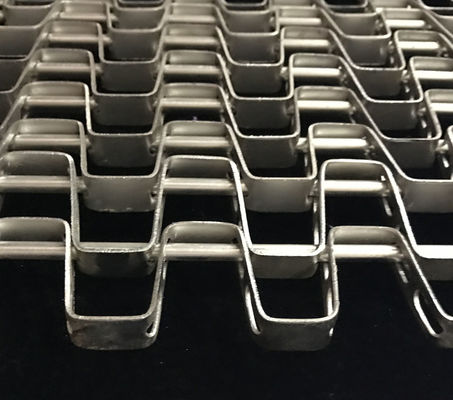 अच्छी कीमत एसजीएस तार मधुकोश कन्वेयर बेल्ट स्टेनलेस स्टील 304 316, उच्च कार्बन स्टील के साथ ऑनलाइन