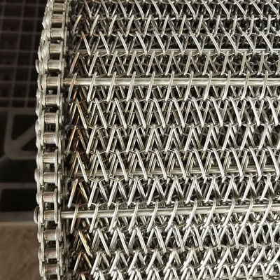 अच्छी कीमत खाद्य उद्योग के लिए कस्टम स्टेनलेस स्टील सर्पिल वायर मेश कन्वेयर बेल्ट ऑनलाइन