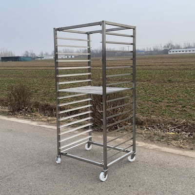 अच्छी कीमत Customized Size Stainless Steel 201 304 Tray Rack Cart Trolley for Drying Baking ऑनलाइन