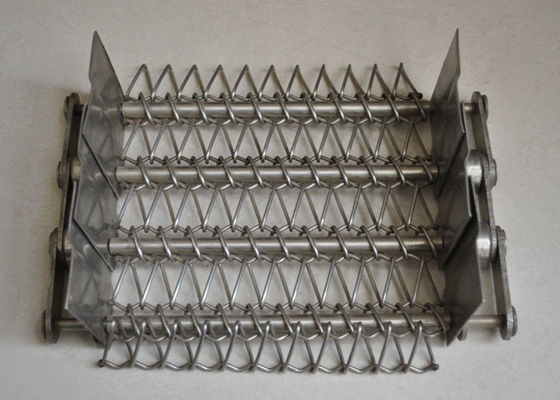 अच्छी कीमत समुद्री भोजन जमे हुए 304 एसयूएस 5 एम सर्पिल कन्वेयर बेल्ट ऑनलाइन