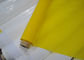 सिरेमिक प्रिंटिंग, सफेद / पीले रंग के लिए 158 माइक्रोन 47T पॉलिएस्टर मेष कपड़े