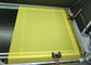 कपड़ा छपाई के लिए सफेद और पीले रंग के साथ DPP 72T पॉलिएस्टर स्क्रीन प्रिंटिंग मेष