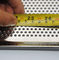 18x26 इंच बेकिंग फूड 0.8 मिमी स्टेनलेस स्टील छिद्रित पैन