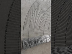 स्टेनलेस स्टील सीढ़ी तार जाल चॉकलेट enrober कन्वेयर बेल्ट