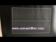 खाद्य ग्रेड स्टेनलेस स्टील तार जाल ट्रे