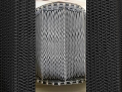 स्टेनलेस स्टील चेन चालित सर्पिल तार जाल कन्वेयर बेल्ट