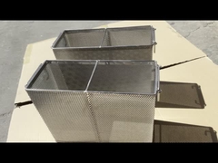 डबल लेयर स्टेनलेस स्टील वायर मेष फिल्टर बास्केट