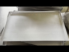 डबल लेयर स्टेनलेस स्टील छिद्रित ट्रे