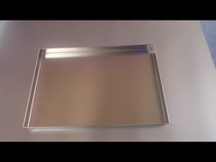 खाद्य ग्रेड 1.0 मिमी मोटाई 60x40x4 सेमी स्टेनलेस स्टील 304 शीट बेकिंग ट्रे