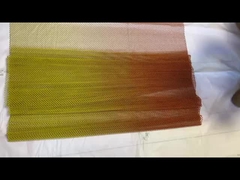 एल्यूमीनियम सजावटी जालीदार पर्दा सर्पिल तार जालीदार स्क्रीन