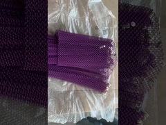 सजावटी धातु जाल पर्दा कॉइल एल्यूमीनियम तार जाल छत पर्दा श्रृंखला लिंक पट्टी drapery के लिए