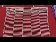 स्टेनलेस स्टील फ्लैट फ्लेक्स कन्वेयर बेल्ट