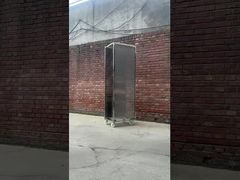 स्टेनलेस स्टील रैक ट्रॉली