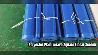 कागज बनाने के लिए सादा बुना पॉलिएस्टर जाल कन्वेयर बेल्ट