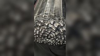 लचीली धातु स्टेनलेस स्टील सर्पिल मशीन मेष ब्रेड कूलिंग टनल सर्कल कूलिंग कन्वेयर बेल्ट