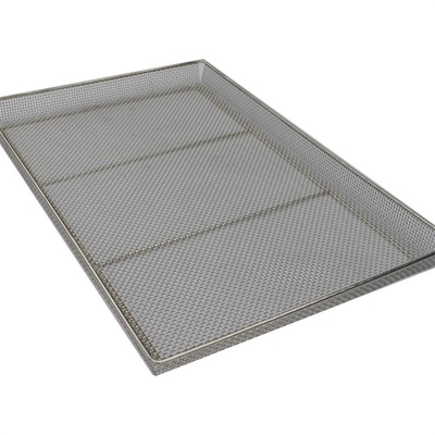 अच्छी कीमत स्टेनलेस स्टील 304 धातु तार जाल ट्रे शीट धातु शीट सुखाने ट्रे Dehydrator ड्रायर के लिए ऑनलाइन