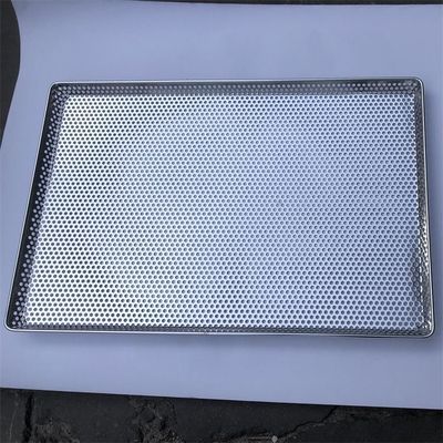अनुकूलित धातु Dehydrator ट्रे छिद्रित टिकाऊ स्टेनलेस स्टील धातु छिद्रित बेकिंग ट्रे