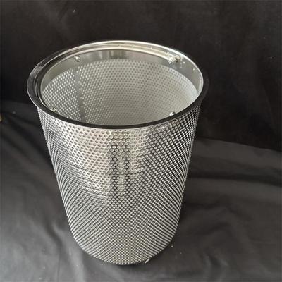 अच्छी कीमत Stainless Steel Cylinder Mesh Screen Filter Tube Woven Wire Mesh Strainer Round Perforated Filter Basket ऑनलाइन