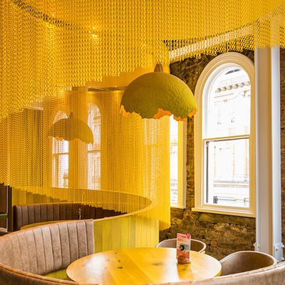 अच्छी कीमत Custom color Metal Chain Curtains Aluminium Chain Fly Screen for Door & Room Divider ऑनलाइन