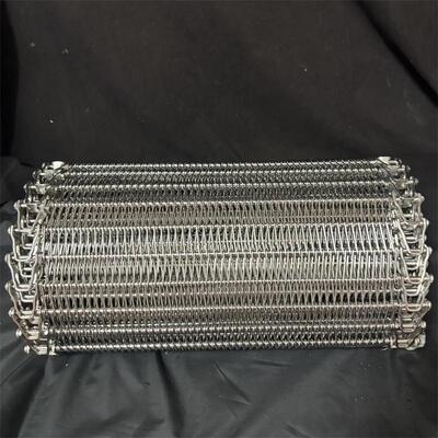 अच्छी कीमत Stainless Steel Freezing Food Conveyor 304 Stainless Steel Spiral Balance Mesh Belt ऑनलाइन