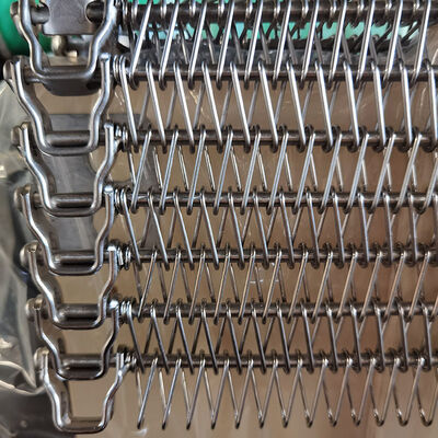 अच्छी कीमत 304 स्टेनलेस स्टील स्पाइरल धातु वायर मेष कन्वेयर बेल्ट त्वरित ठंड शीतलन टॉवर के लिए ऑनलाइन