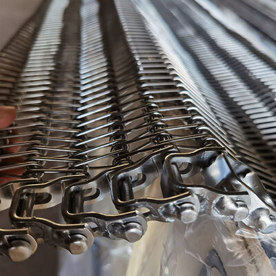 अच्छी कीमत कस्टम आकार 304 स्टेनलेस स्टील सर्पिल ग्रिड वायर मेष कन्वेयर बेल्ट ऑनलाइन