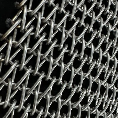 अच्छी कीमत बिस्किट ओवन बेकरी एनीलिंग फर्नेस टनल कूलिंग के लिए फूड ग्रेड स्टेनलेस स्टील 304 मेटल कन्वेयर चेन वेव वायर मेष बेल्ट ऑनलाइन