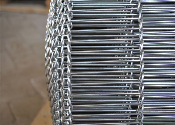 दबाव प्रतिरोध स्टेनलेस स्टील कन्वेयर बेल्ट, तार कन्वेयर बेल्ट अच्छा स्थिरता