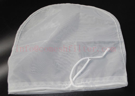 एफडीए नट मेष बैग नट दूध बैग प्राकृतिक HEMP के लिए Drawstring के साथ
