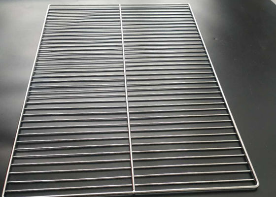 80x60cm 5mm वायर मेष ट्रे 304 स्टेनलेस स्टील