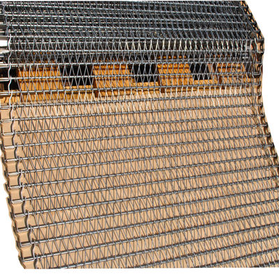 अच्छी कीमत 201 Resistance High Temperature Oven Spiral Conveyor Belt ऑनलाइन